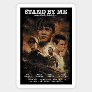 Stand By Me, 80s, cult classic Sticker